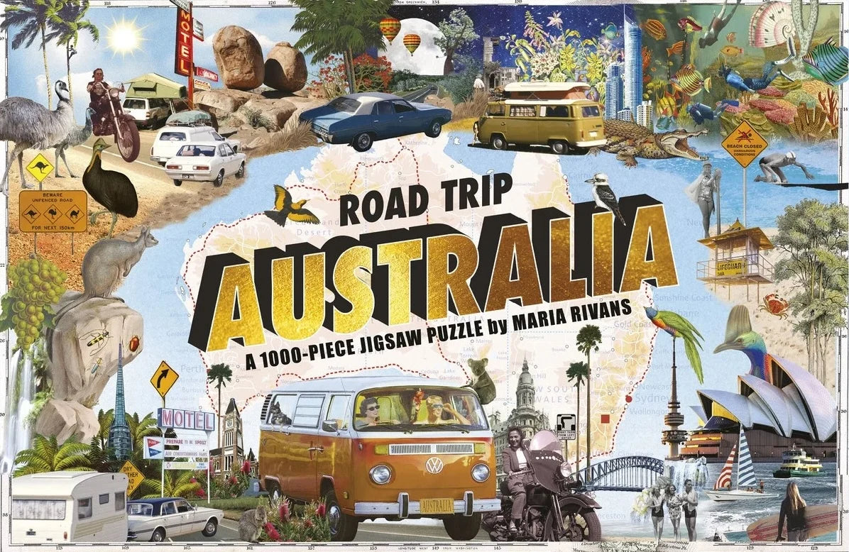 ROAD TRIP AUSTRALIA -1000 BRIKKER
