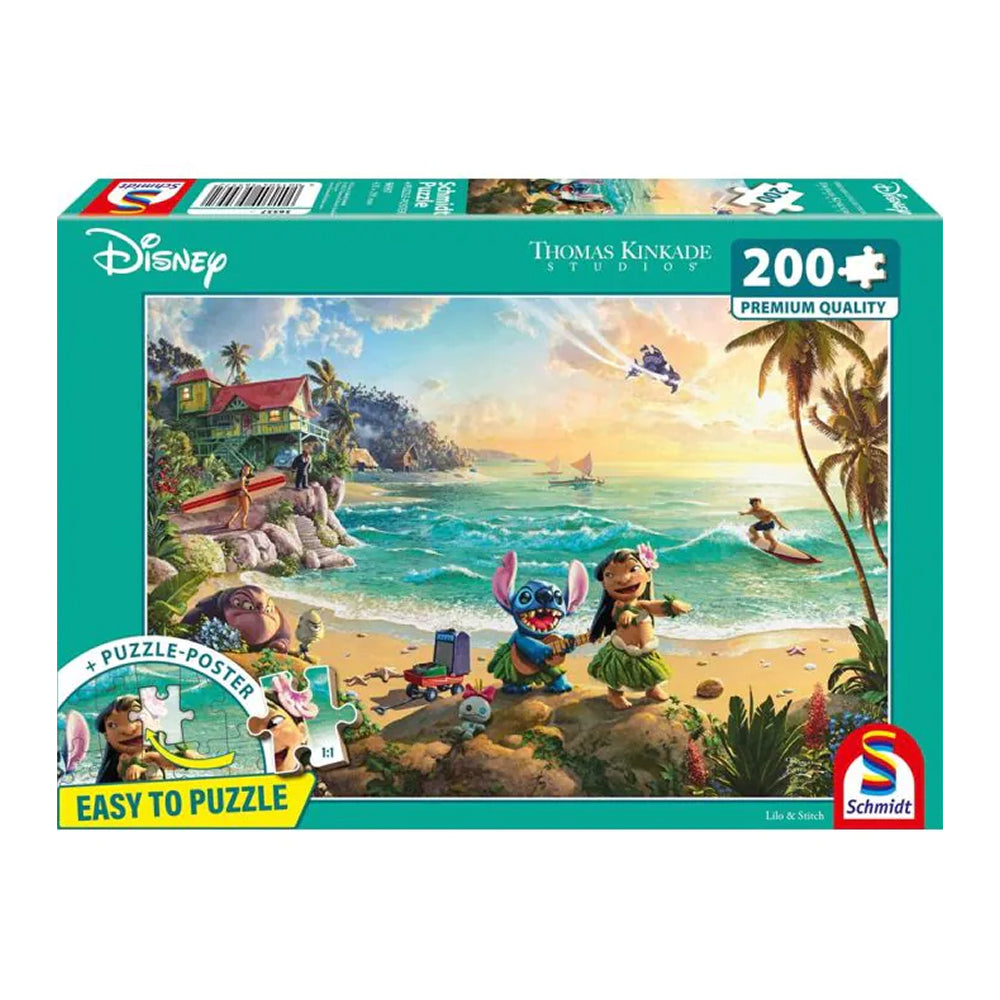 THOMAS KINKADE LILO AND STITCH 200 BRIKKER