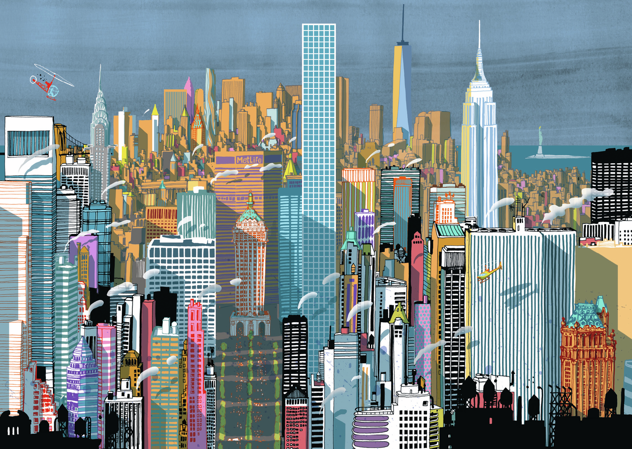 RAVENSBURGER I AM NEW YORK 1000 BRIKKER