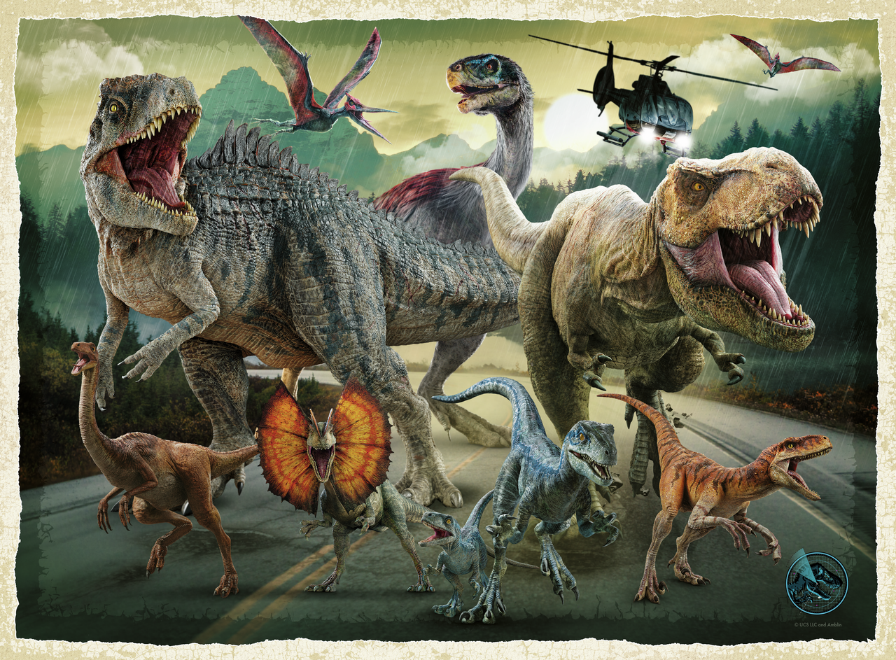 RAVENSBURGER JURASSIC WORLD 200PCS