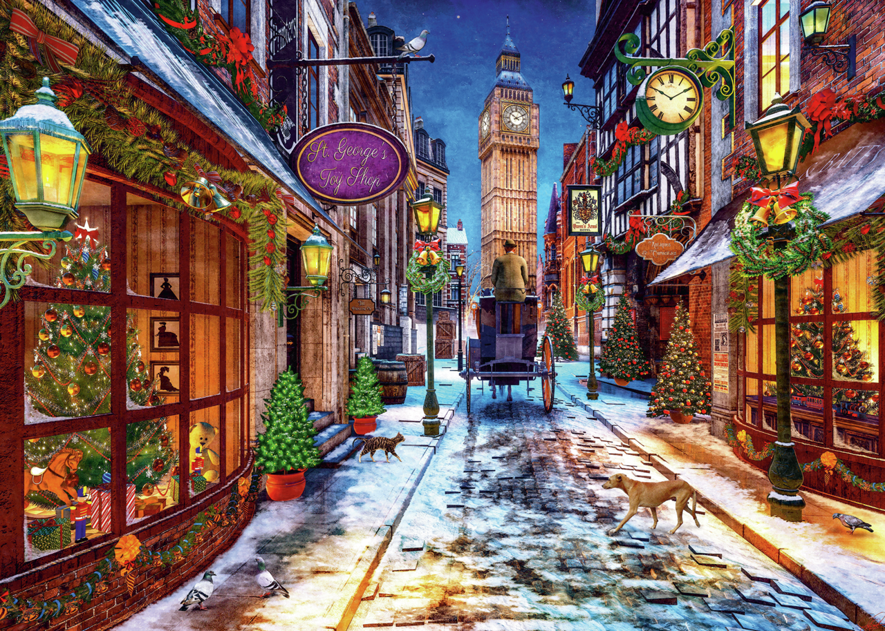 RAVENSBURGER CHRISTMASTIME 1000 BRIKKER