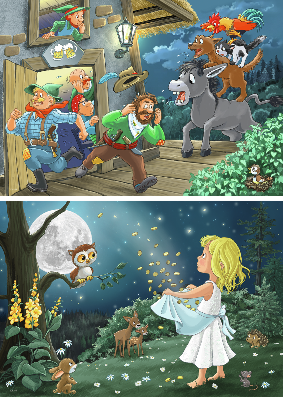 RAVENSBURGER ENCHANTED DEPTHS DRAGON 2X24 BR