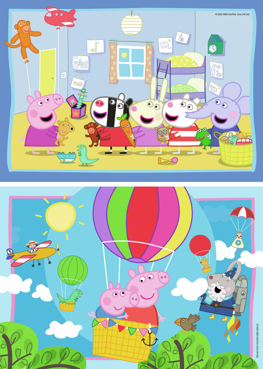 RAVENSBURGER GURLI GRIS' EVENTYR 2X12 BRIKKER