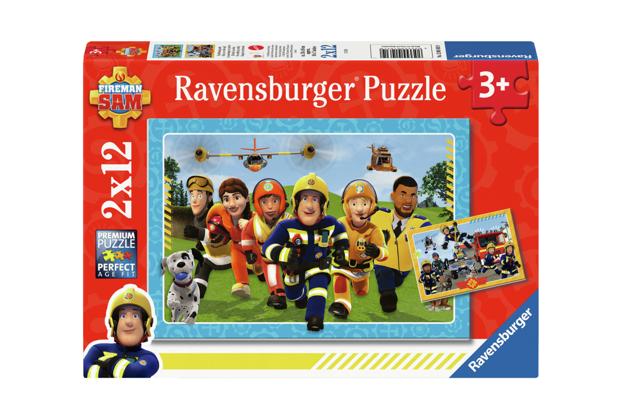 FIREMAN SAM 2X12 BRIKKER