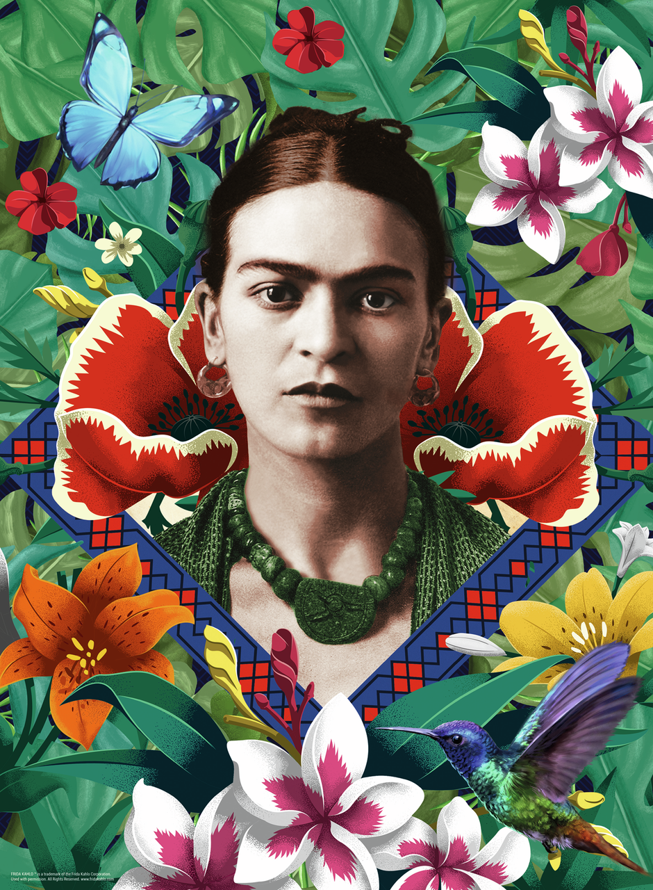 RAVENSBURGER FRIDA KAHLO: BLOOMING FANTASY 500PCS