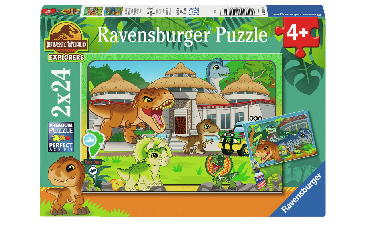 RAVENSBURGER JURASSIC WORLD 2 X 24