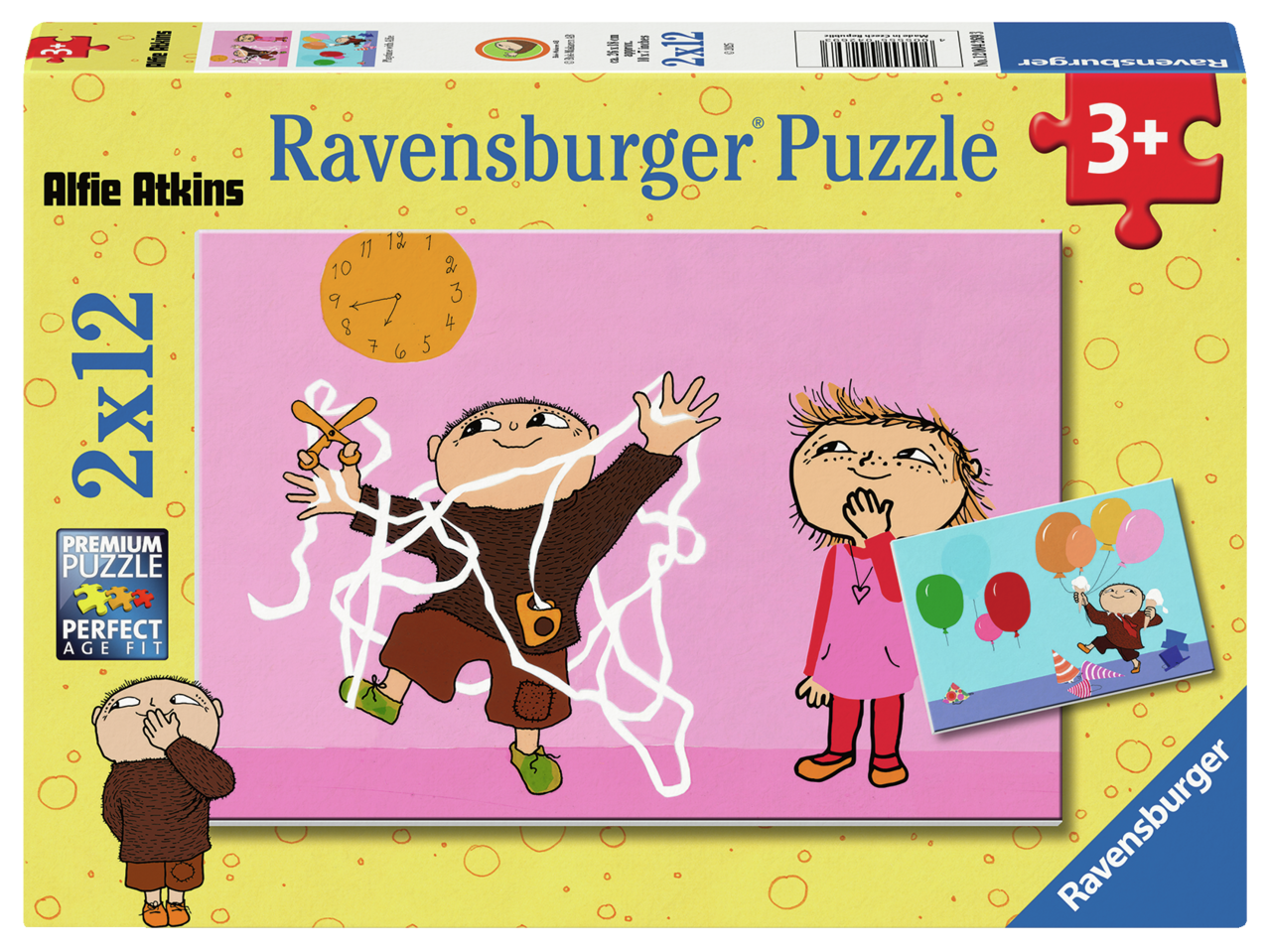 RAVENSBURGER ALFONS ÅBERG 2X12 BRIKKER