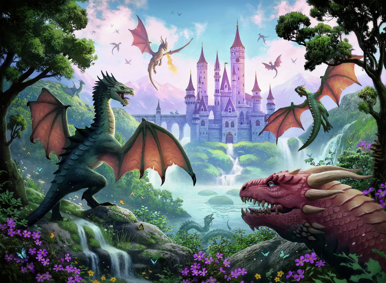 RAVENSBURGER DRAGONS 300 BR.