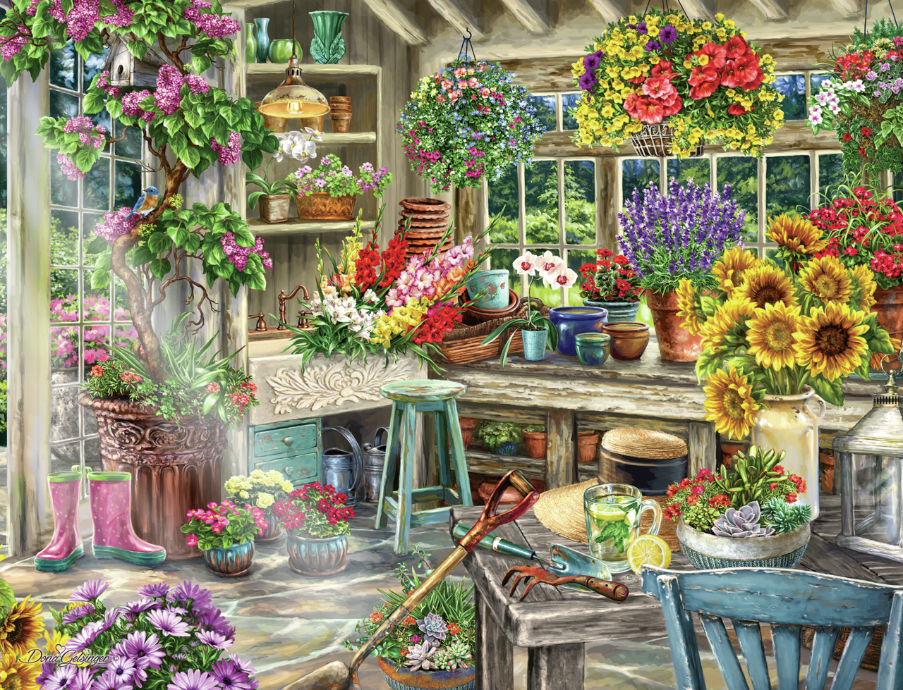 RAVENSBURGER GARDENERS PARADISE 2000 BRIKKER