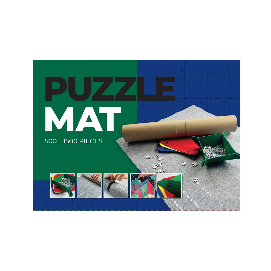 PUSLESPILSMÅTTE 500-1500 BRIKKER