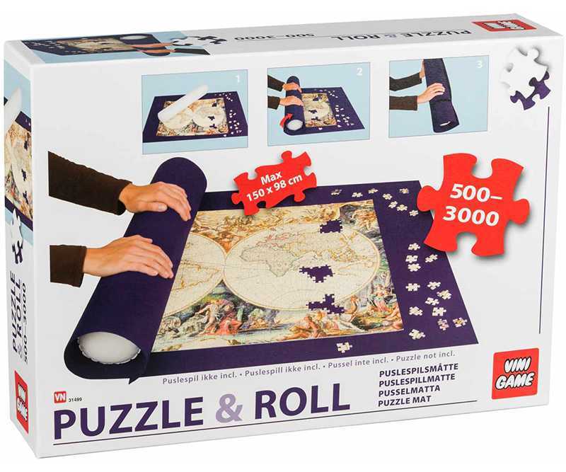 PUSLESPILSMÅTTE 500-3000 BRIKKER