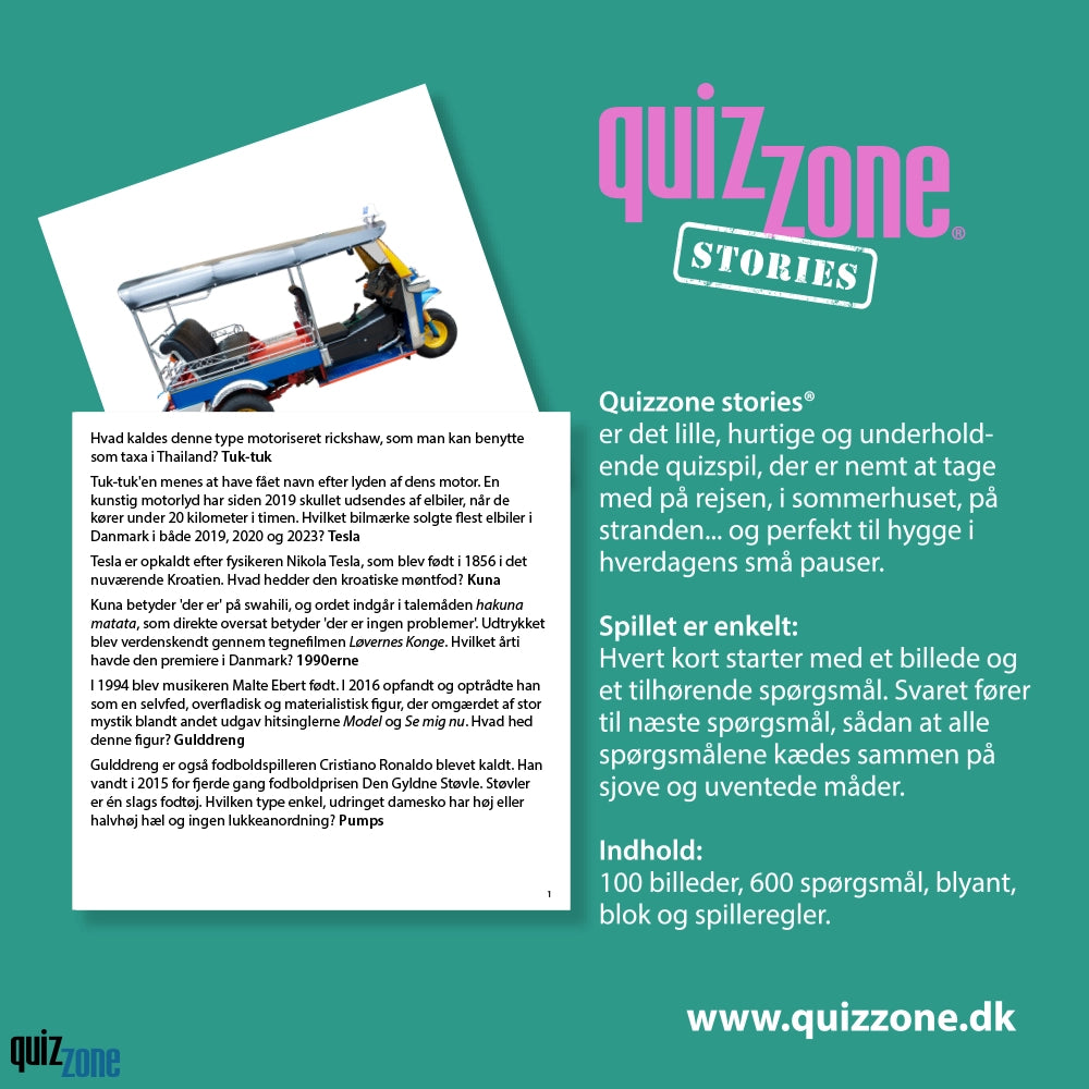 QUIZZONE STORIES 5