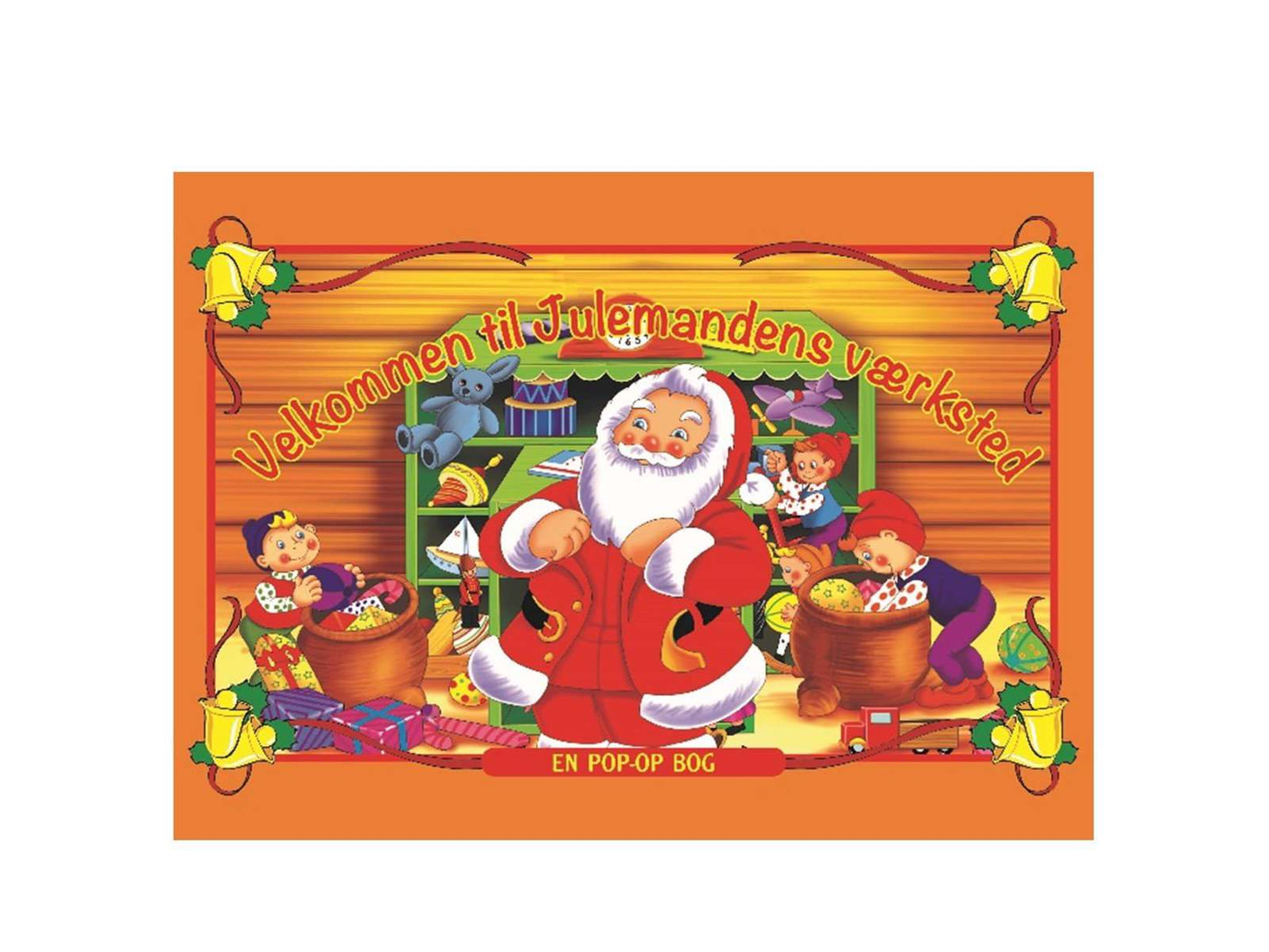 VELKOMMEN TIL JULEMANDENS VÆRKSTED (POPUP-BOG)