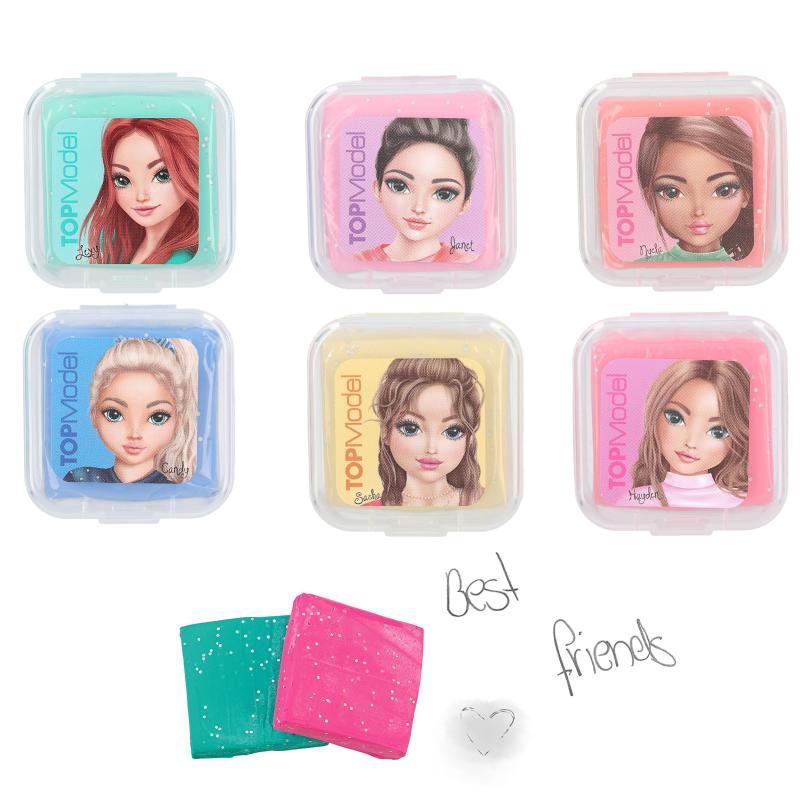 TOPMODEL FORMBART GLITTER VISKELÆDER