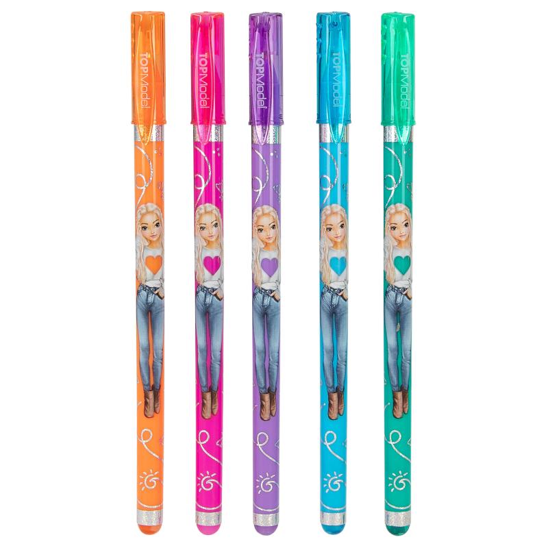 TOPMODEL GLITTER GELPEN SÆT