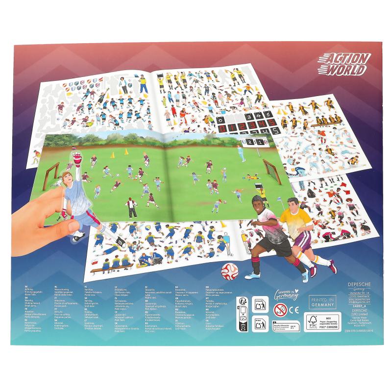 CREATE YOUR FOOTBALL GAME STICKER BOG