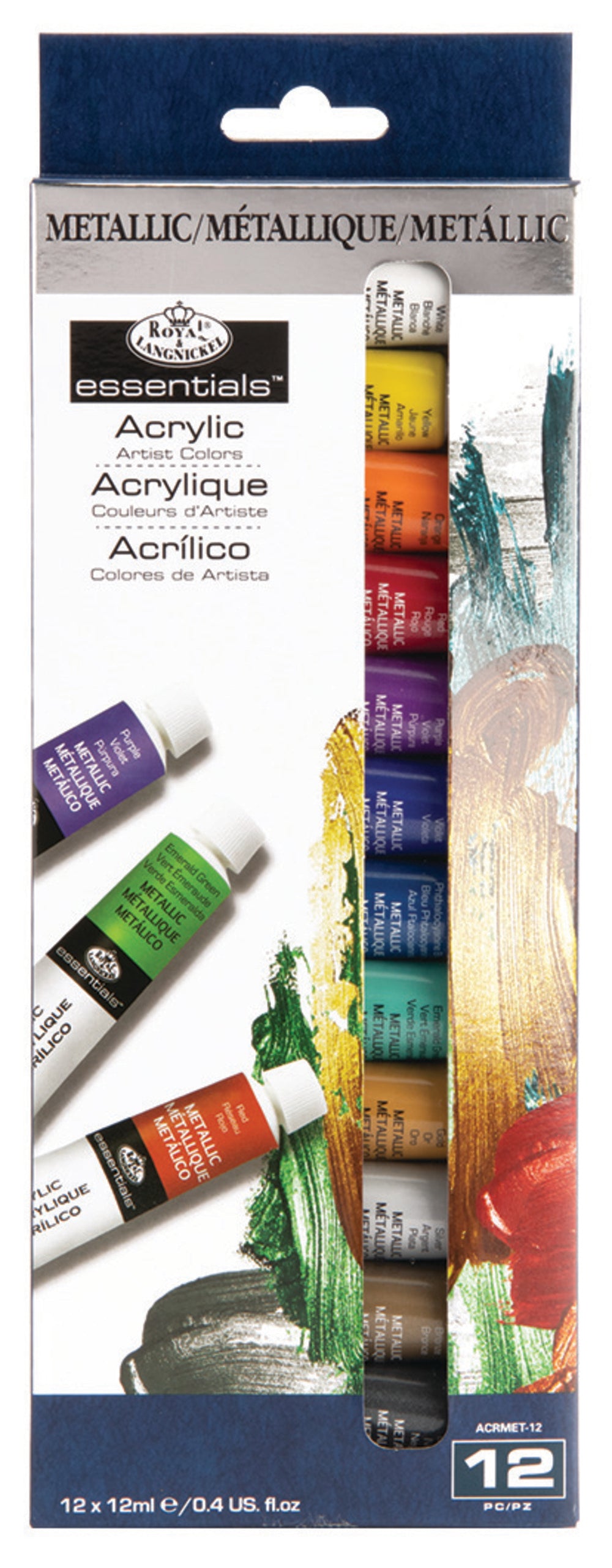 ROYAL & LANGNICKEL METALLIC ACRYLIC SET