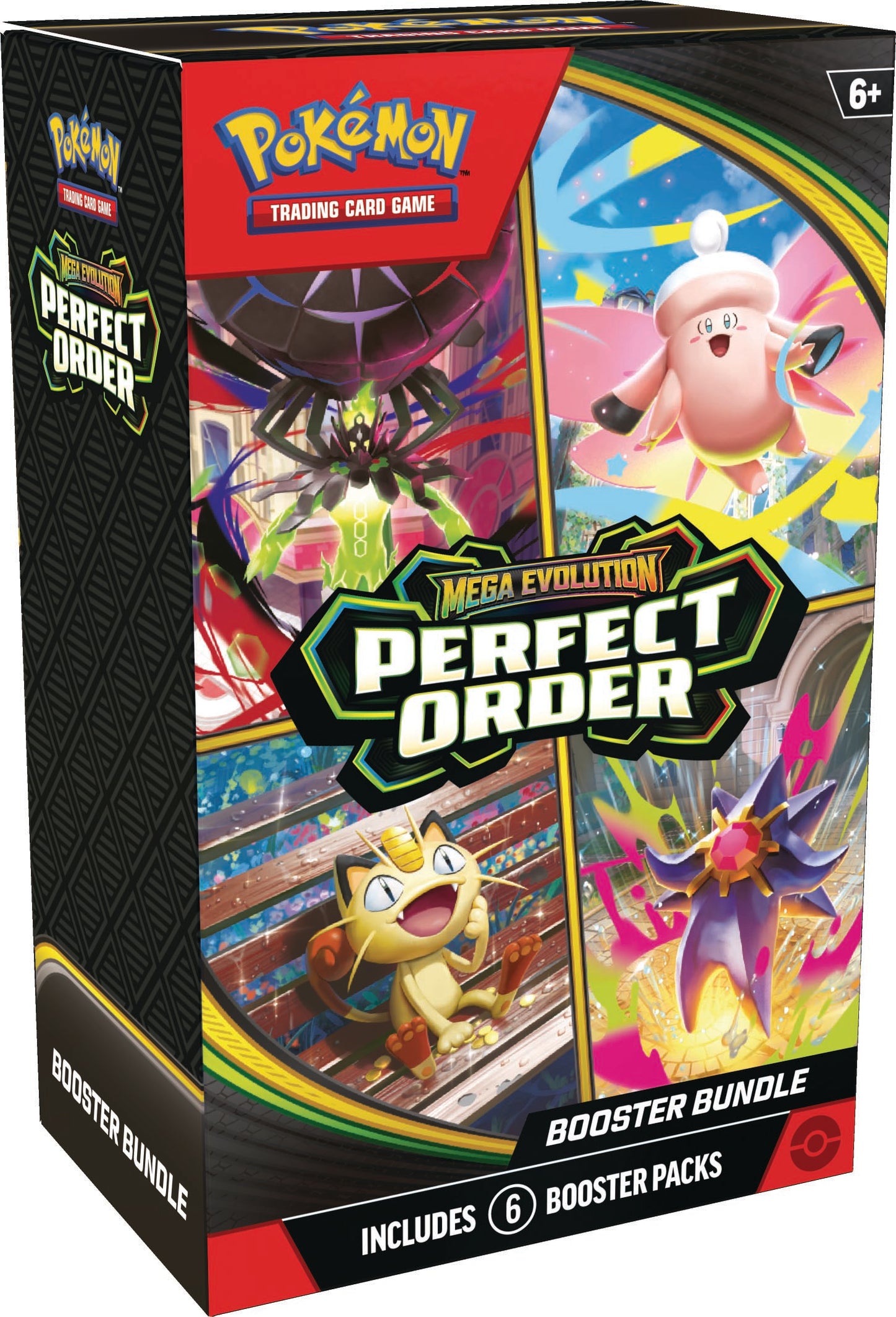 POKEMON MEGA EVOLUTION: POKEMON BOOSTER PACK BUNDLE PERFECT ORDER ME03