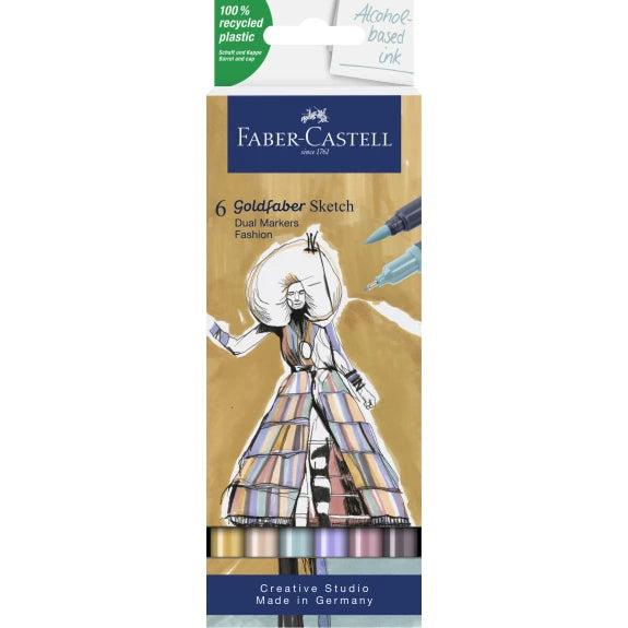 FABER CASTELL GOLDFABER SKETCH MARKER FASHION