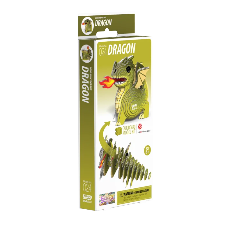 EUGY DRAGON 3D PUZZLE