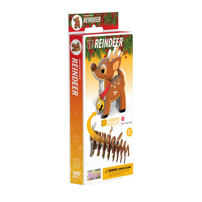 EUGY REINDEER 3D PUZZLE