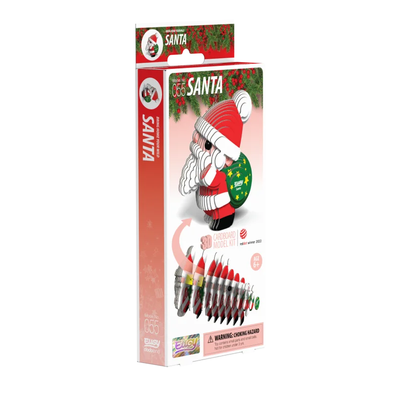 EUGY SANTA 3D PUZZLE