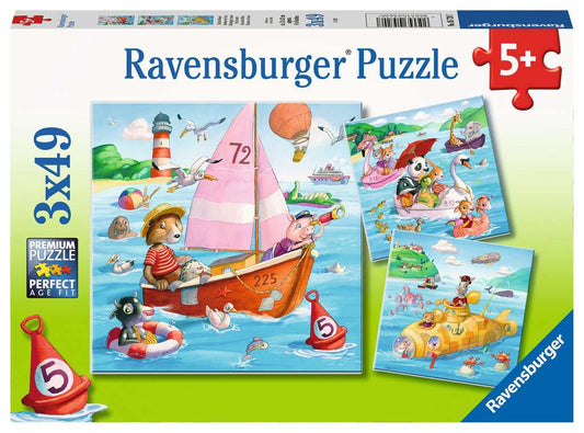 RAVENSBURGER WATERCRAFT 3X49 BRIKKER