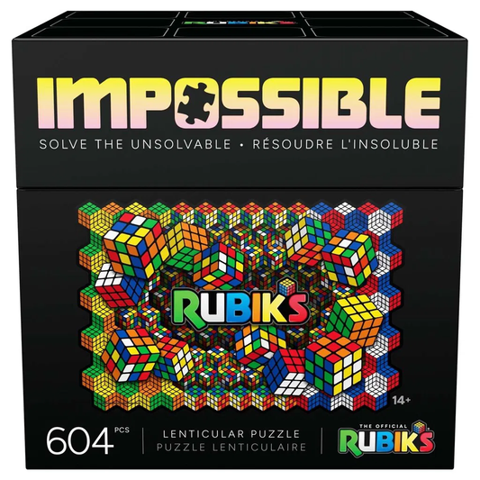 RUBIKS PUSLESPIL 604 BRIKKER