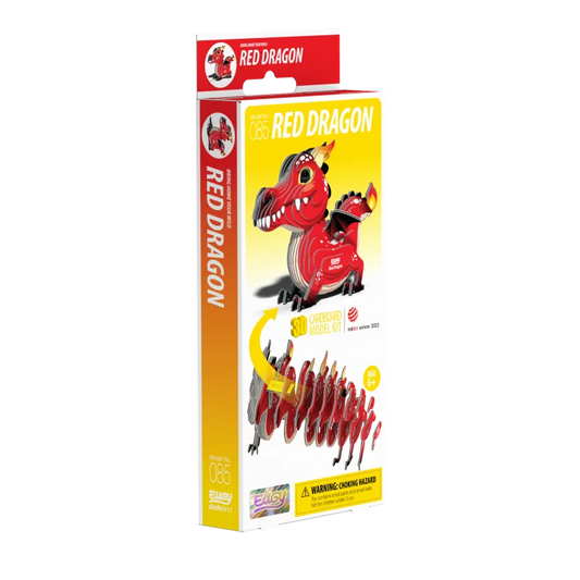 EUGY RED DRAGON 3D PUZZLE