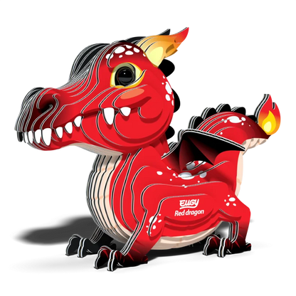 EUGY RED DRAGON 3D PUZZLE
