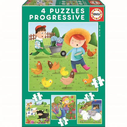 EDUCA 6-9-12-16 FARM ANIMALS
