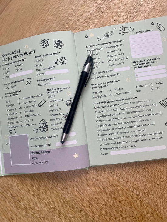 EN HILSEN TIL BABY, LYSGRØN