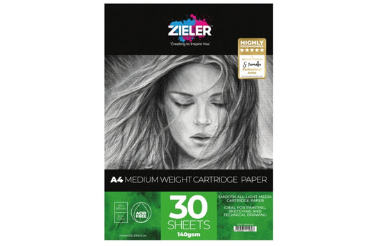ZIELER SKITSEBLOK A4