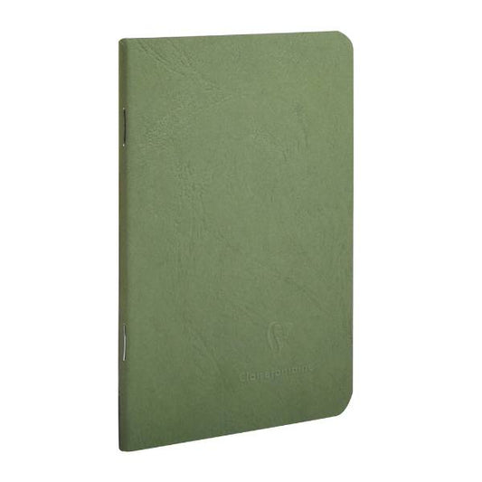 AGE BAG NOTEBOOK 9 X 14 CM GRØN 48 LINJERET SIDER