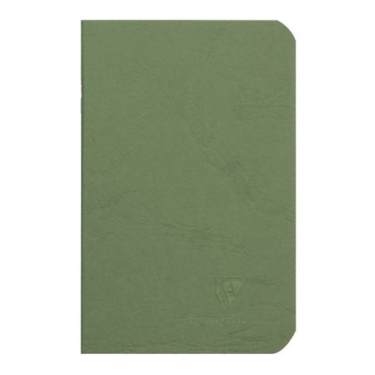 AGE BAG NOTEBOOK 9 x 14 CM GRØN 48 BLANKE SIDER