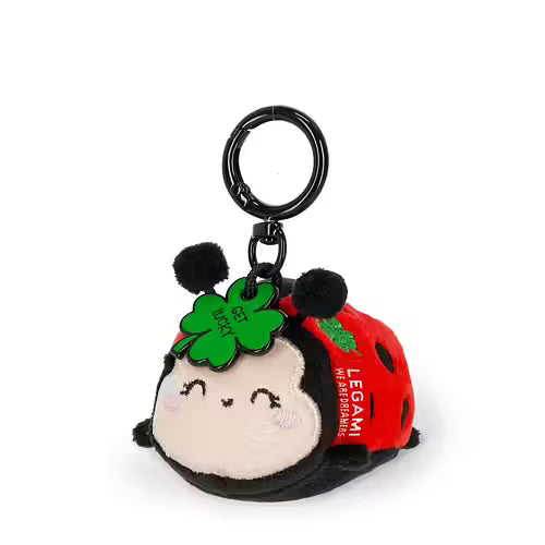 SUPER SOFT TINY LADYBUG NØGLERING