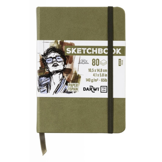 DFY SKETCHBOOK A6 80SH 140G KHAKI