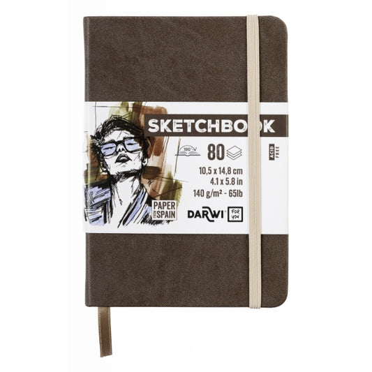 DFY SKETCHBOOK A6 80SH 140G BROWN