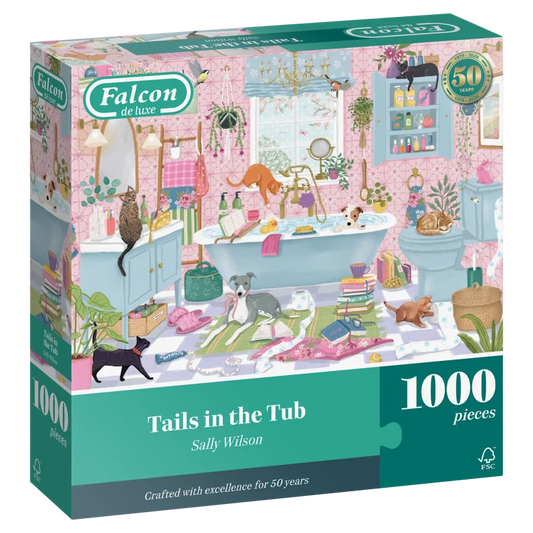 FALCON TAILS IN THE TUB 1000 BRIKKER