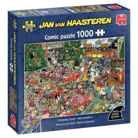 JAN VAN HAASTEREN CHRISTMAS DINNER 1000 BRIKKER