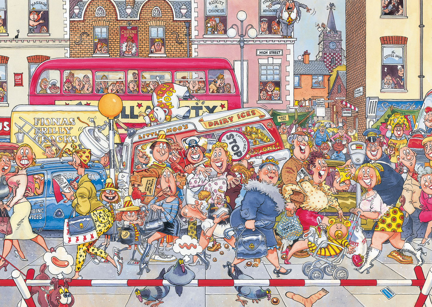 WASGIJ FULL MONTY FEVER! 1000 BRIKKER