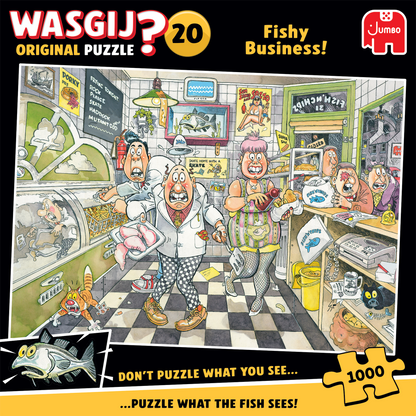 WASGIJ FISHY BUSINESS! 1000 BRIKKER