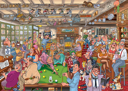 WASGIJ DESTINY THE PUZZLERS ARMS 1000 BRIKKER