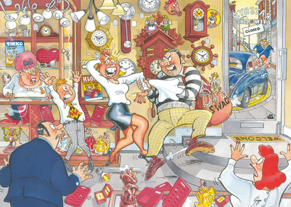 WASGIJ MYSTERY STOP THE CLOCK! 1000 BRIKKER