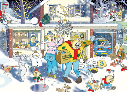 WASGIJ CHRISTMAS A BRIGHT CRISTMAS 1000 BRIKKER