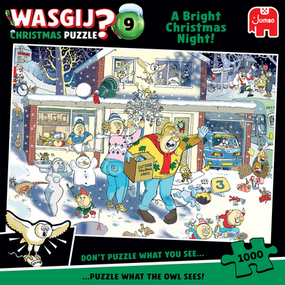 WASGIJ CHRISTMAS A BRIGHT CRISTMAS 1000 BRIKKER
