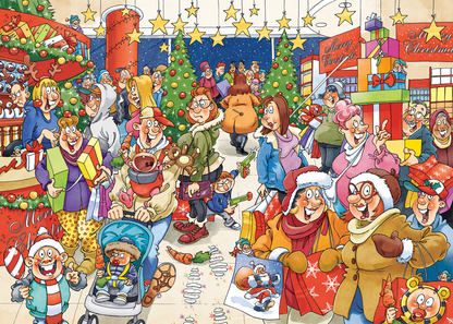 WASGIJ CHRISTMAS THE MYSTERY SHOPPER 1000 BRIKKER