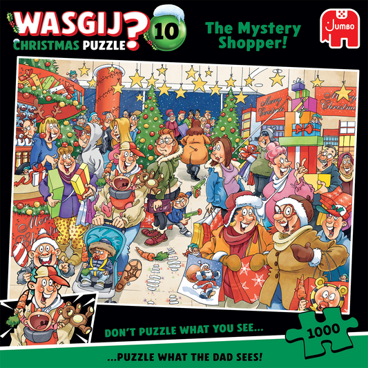 WASGIJ CHRISTMAS THE MYSTERY SHOPPER 1000 BRIKKER