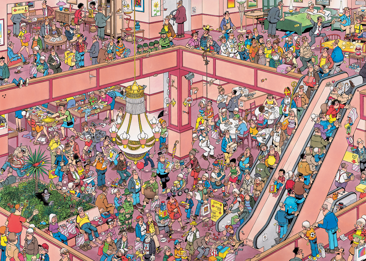 JVH SHOP TILL YOU DROP 1000 BRIKKER