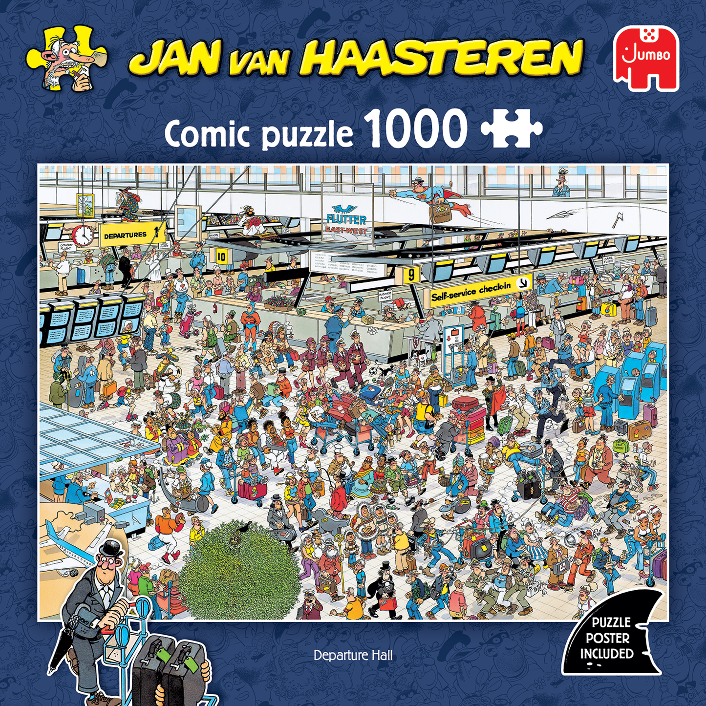 JVH DEPARTURE HALL 1000 BRIKKER